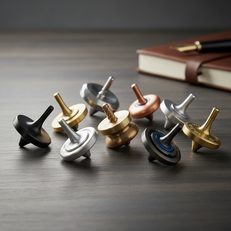 Promotional Titanium Alloy Fidget Spinner Gyro