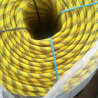 Corde de tresse creuse PP PE pour la ligne de travail de l'industrie du gréement 1/6 3 ou 4 brins PP PE torsion double torsion