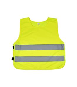 Gilet réflecteur pour enfants Gilets réfléchissants haute visibilité pour les activités nocturnes en plein air Gilet à bavette jaune néon pour le vélo - Product Image 5