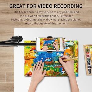 Support de téléphone de bureau avec rotation à 360 degrés, un support de téléphone portable universel adapté aux tablettes et aux smartphones - Product Image 4