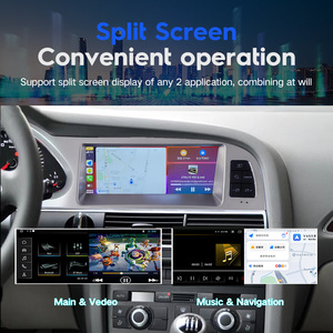 CarPlay เครื่องเสียงรถยนต์แอนดรอยด์8.8นิ้วระบบแอนดรอยด์แบบไร้สาย2005-2011 <span class=keywords><strong>4</strong></span> + 64G 8 + 128GB - Product Image 4