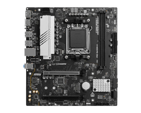 Carte mère MSI PRO B650M‑X AMD B650 AM5 compatible Ryzen 9000/8000/7000 DDR5 7800+(OC) 5G LAN M‑ATX