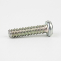 Vis à tête cylindrique Phillips en acier inoxydable DIN 7985 pour assemblage de trous pré-taraudés et d'écrous dans les produits métalliques M3 M5
