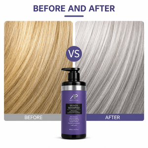 <span class=keywords><strong>แชมพู</strong></span>ป้องกันสีผมซีด AP Color Protection Natural Anti-Gray Silver  ปราศจากซัลเฟต ผสมเคราตินไฮโดรไลซ์ สี<span class=keywords><strong>ม่วง</strong></span> สำหรับผมบลอนด์ - Product Image 5