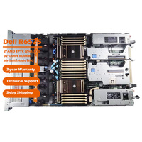 Serveur Rack de Virtualisation Haute Performance 1U à 2 Emplacements pour Processeurs AMD EPYC 2e/3e Génération pour PowerEdge R6515, en Stock, Garantie 3 Ans