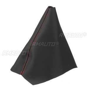 PU Leather Gear Shift Collar Parking Handbrake Gaiter <b>Boot</b> <b>Cover</b> LR006172 LR002758 for Land Rover Freelander 2 2008-2013 - Product Image 4