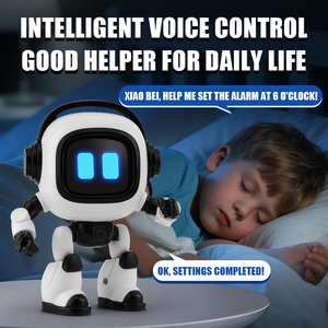 Robot Educativo Interactivo con IA Modelo F09 para Niños - Chasis de Tracción Diferencial, Plástico ABS, Multi-edad (5-14+), Cuentacuentos - Product Image 4