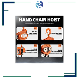 รอกบล็อกโซ่เหล็กโลหะผสมความจุ1-<span class=keywords><strong>10</strong></span>ตันสำหรับงานหนักแหล่งพลังงานมือที่สร้างขึ้นเพื่อความปลอดภัยและความทนทาน - Product Image 5