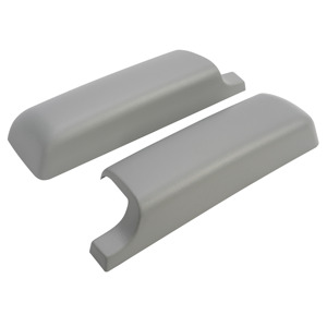 Capuchons de réparation pour accoudoir de panneau de porte gris en ABS (paire) pour ASTRO SAFARI 1996-2005 - Product Image 4