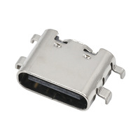 Pelat Sambungan USB Tipe C 8-Pin Empat Kaki dengan Fungsi Transmisi Data, Material Tembaga & LCP Konduktivitas Tinggi Model 08/10