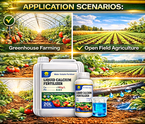 Fertilizante de Calcio Soluble en Agua para Cultivo de Vegetales, Fertilizante Líquido para Riego y Aplicación <span class=keywords><strong>Foliar</strong></span> - Product Image 6