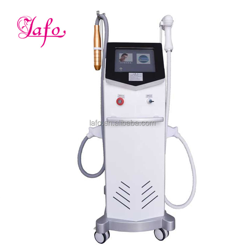 Professional 808 diode laser and pico 2in1 multifunctional high power tattoo hair removal machine LF-668