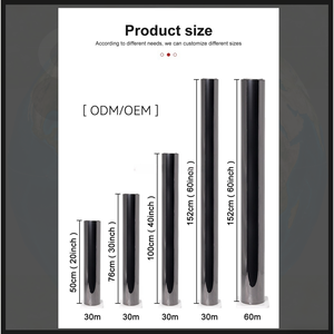 فيلم نانو سيراميك عالي الجودة لنوافذ السيارات الأمريكية، عازل حراري عالي، غشاء فينيل لتظليل نوافذ السيارات، مضاد للتشظي وحاجب للشمس - Product Image 2