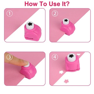 Perforateur décoratif en papier perforateur en métal 10 pièces ensemble de formes de perforateur pour l'artisanat scolaire - Product Image 5