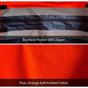 HCSP Đồng Phục Công Nghiệp Xây Dựng Làm Việc Hi Vis Áo Ghi Lê An Toàn Có Túi - Product Image 5