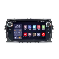 Wanqi 7 pulgadas 4/8 núcleos android 9 dvd reproductor multimedia para Ford Focus Smax Mondeo9 radio video gps ESTÉREO sistema de navegación