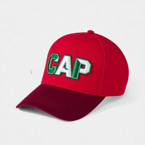 Two Tone a <b>Frame</b> Baseball Cap Custom Embroidery Logo 5 Panel Structured 100% Cotton Blank Curved Brim Vintage Baseball Hats - Product Image 4