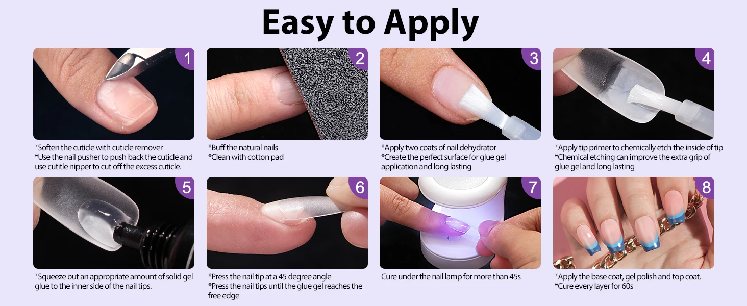 Solid Nail Glue Gel-Plus – BTArtbox Nails