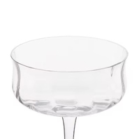Flûtes à champagne en cristal sans plomb soufflé à la main, forme tulipe, ensemble de verres à vin personnalisés