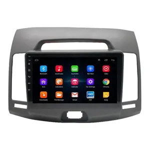 Автомагнитола на Android с сенсорным экраном, видео, мультимедийный плеер, стерео с GPS-навигацией для Hyundai Elantra 4 HD Verna 2006 - 2012