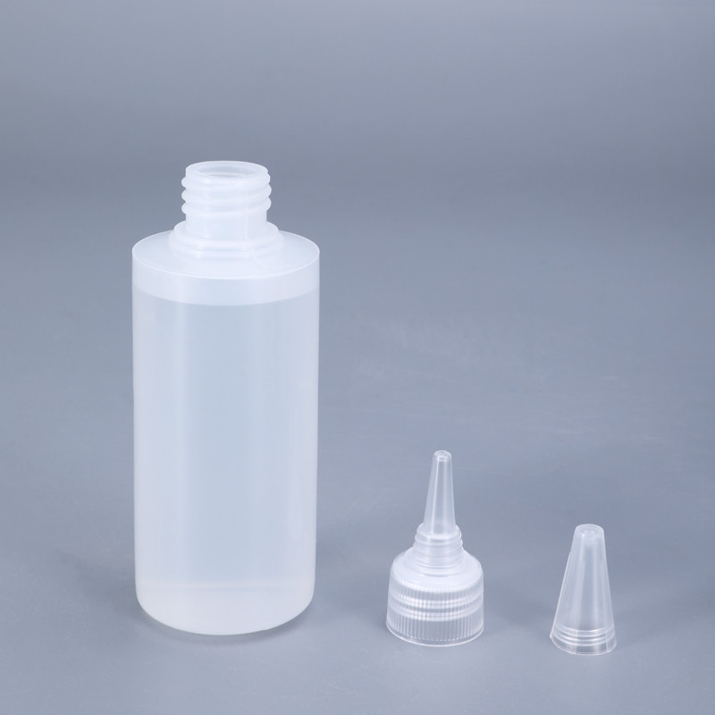 Lot De 5 Flacons Compte-Gouttes 100ml | Pointe Aiguille Métal | Pour Colle, Peinture, Huile