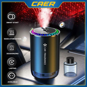 Diffuseur <span class=keywords><strong>d</strong></span>'arômes de <span class=keywords><strong>parfum</strong></span> de voiture <span class=keywords><strong>Spray</strong></span> automatique <span class=keywords><strong>D</strong></span>ésodorisant en alliage Rafraîchisseur <span class=keywords><strong>d</strong></span>'air de voiture Atmosphère colorée Lumière Smart Start Intérieurs - Product Image 2