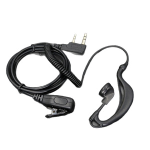 Casque pour talkie-walkie Baofeng, type K, crochet d'oreille universel, plastique, son clair - Product Image 2