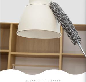 Kit de dépoussiéreur en microfibre avec perche télescopique, têtes pliables et lavables, dépoussiéreurs extensibles pour nettoyer les ventilateurs de plafond - Product Image 6