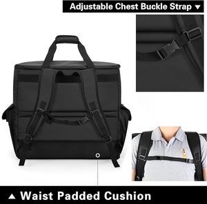 Sac à dos portable en nylon grande capacité personnalisé avec fonctions imperméables et antivol pour ordinateur portable et <span class=keywords><strong>tour</strong></span> d'ordinateur de bureau - Product Image 2