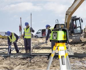Trépied robuste M3Y à tête plate pour niveleuse automatique, laser rotatif et station totale - Product Image 4