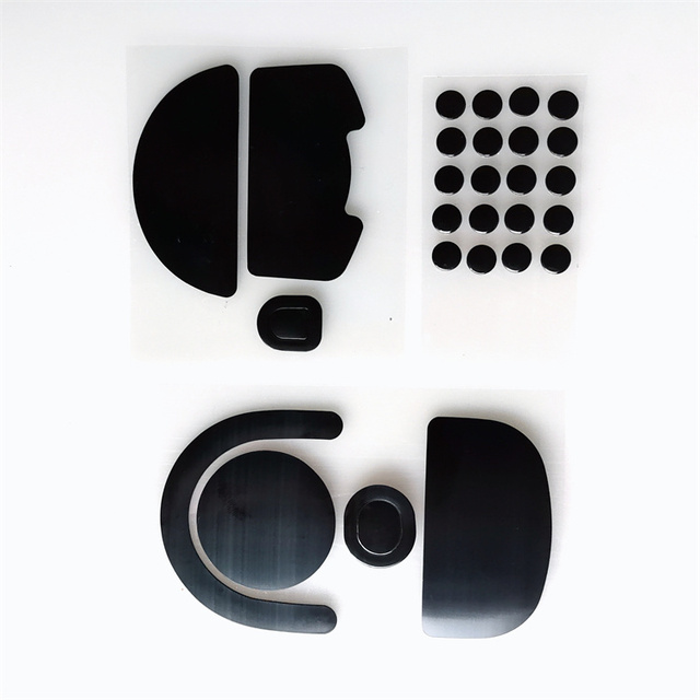 UHMW-PE 0.8mm UPE PTFE Mouse Skates Custom Mouse Feet
