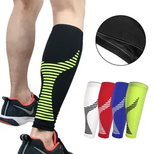Set di leggings a manica corta per calcio da basket all'ingrosso per la manica del polpaccio a compressione della gamba