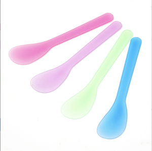 Youxin HQ Lot de 100 spatules en plastique pour masque facial DIY, outils de mélange de boue cosmétique, beauté - Product Image 2