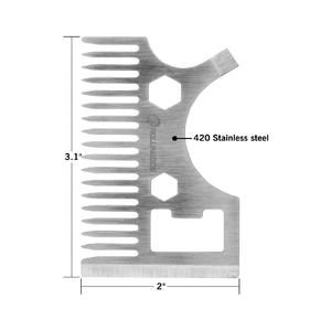 ROLLINGDOG-Brosse à <span class=keywords><strong>Peigne</strong></span> pour Peignoir Ciselé 8 en 1, Carte Multifonction pour Peintres, 50479 - Product Image 2