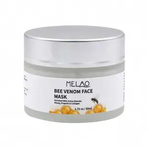 OEM/ODM di buona qualità veleno d'api crema per il viso organico naturale maschera per il viso OEM/ODM di buona qualità veleno d'api crema per il viso naturale