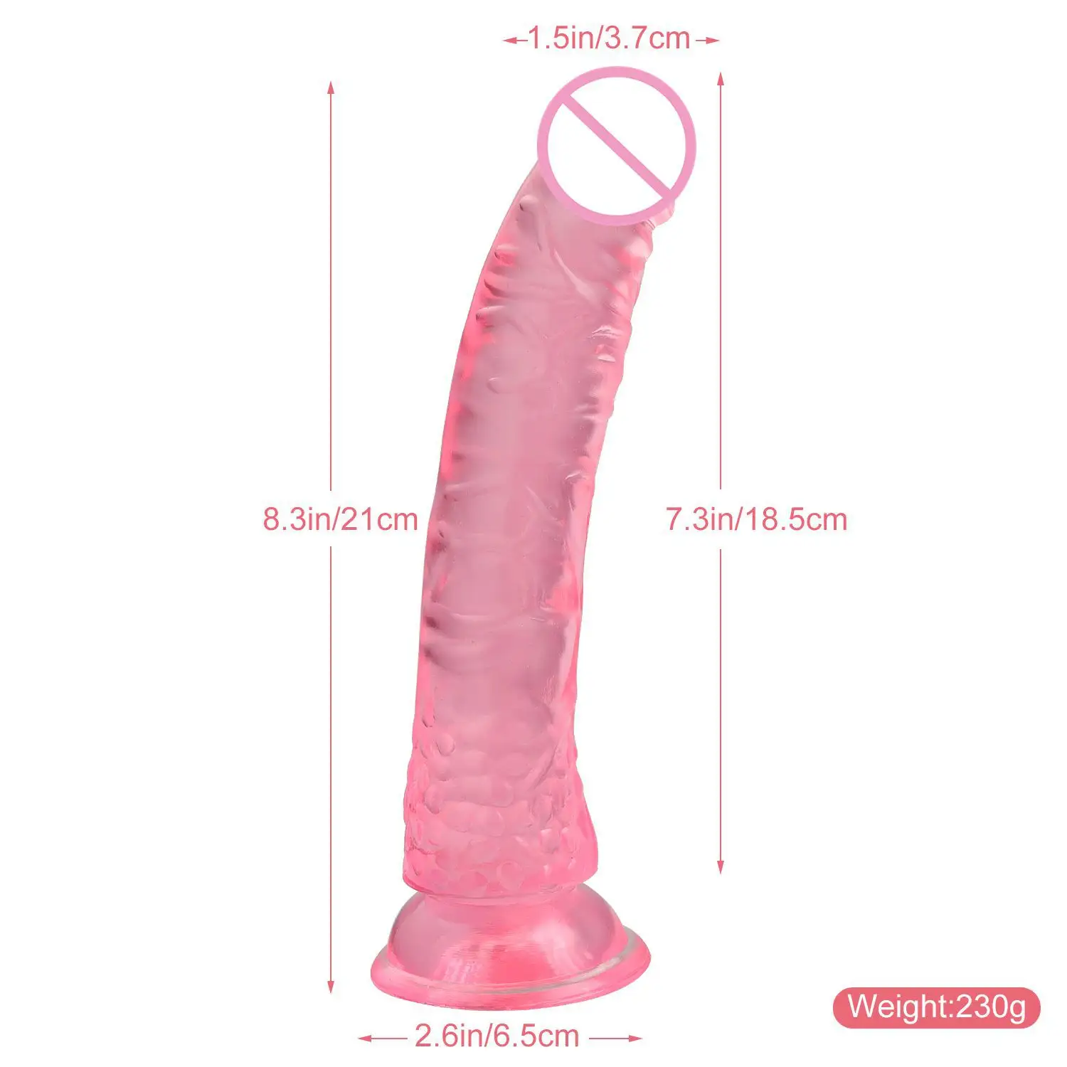 लिंग सेक्स खिलौने के लिए यथार्थवादी पीवीसी Dildo के महिला योनि Masturbator