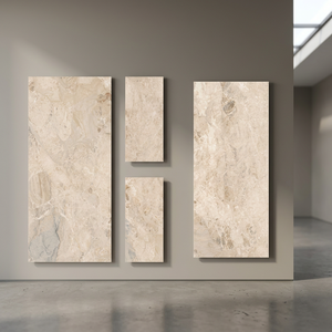 Large Format Porcelain <b>Tiles</b> 600x1200mm Wear Resistant Surface for Shopping Mall and Commercial Interiors - Product Image 3