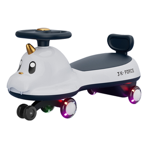 ライトアップスライドプラスチックウィグルカー子供用ハッピーツイストウィグルカー1-7年PUホイールライドオンカー - Product Image 2
