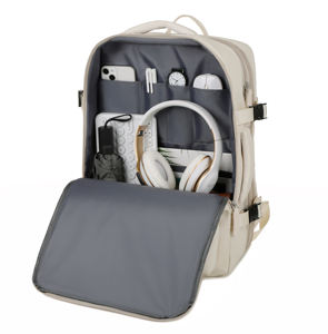 <b>Laptop</b> Backpack Xl Heavy Duty Rucksack Retro OEM ODM <b>Laptop</b> <b>Bags</b> School <b>Travel</b> Backpack Extra Large Casual With USB 17.3 Inch - Product Image 3