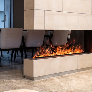 Chimenea <span class=keywords><strong>de</strong></span> <span class=keywords><strong>Vapor</strong></span> 3D con Control Remoto, sin Chimenea, Chimenea <span class=keywords><strong>de</strong></span> Atomización Montada en la Pared para Diseño <span class=keywords><strong>de</strong></span> Interiores - Product Image 2