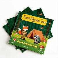 Livre d'histoires pour enfants en anglais avec couverture rigide imprimée sur mesure, livres éducatifs pour enfants, impression à la demande