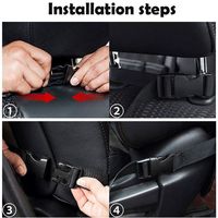 Accessoires de voiture 3 en 1, essentiels pour les voyages en voiture pour femmes, organisateur de siège arrière de voiture, support de tablette pour appui-tête de voiture, iPad C11