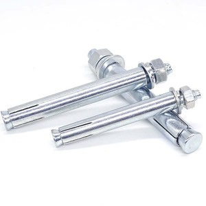 Pernos de Expansión de Acero Inoxidable Galvanizado M10x80mm, Fijaciones Industriales de Alta Resistencia para Soporte de Equipos - Product Image 1