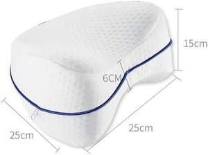 Almohada de soporte de espuma para rodillas Legacy Leg, alivia el dolor de ciática, espalda, caderas, rodillas, articulaciones, venta al por mayor - Product Image 2