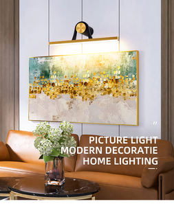 Lámpara LED moderna para tocador, aplique de pared para baño, ideal para maquillaje y como luz para cuadros en baños de hotel. - Product Image 4