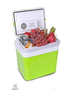 24L 12V DC Pecho portátil Refrigerador caravana <span class=keywords><strong>Camping</strong></span> Nevera al aire libre Refrigerador eléctrico Caja - Product Image 1