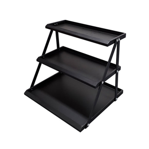 Estante pequeño trapezoidal de metal para supermercado, exhibición multicapa de Servicio Ligero para Snack Gum, tienda de conveniencia, estante de almacenamiento para <span class=keywords><strong>cajero</strong></span> - Product Image 1