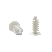 GL-1101 Nouveaux Rivets à Pression Noirs/Blancs de Haute Qualité pour l'Automobile, Clips en Nylon Type Sapin, Rivets à Cliquet, Fixations