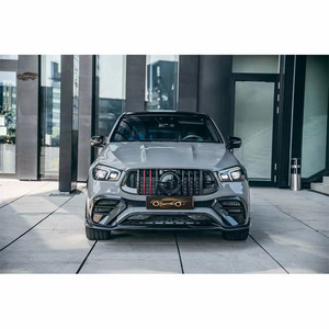Kit de carrocería <span class=keywords><strong>GLE</strong></span> W167 <span class=keywords><strong>Brabus</strong></span> para <span class=keywords><strong>mercedes</strong></span>-benz <span class=keywords><strong>GLE</strong></span> W167 C167 Coupe actualización a <span class=keywords><strong>Brabus</strong></span> Rocket 900 estilo Bodykit difusor trasero de labio delantero - Product Image 1