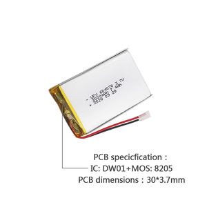 הטוב ביותר של סין 2000mah <span class=keywords><strong>3.7v</strong></span> ufx 604070 ליתיום-יון פולימר תא חם מכירת מכונת הזמנת יצרנית סוללה - Product Image 3